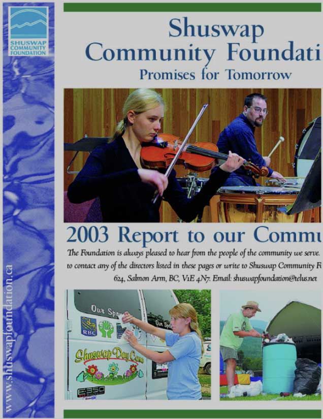 SCF 2003 Community Report Cover